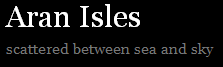 Aran Isles
